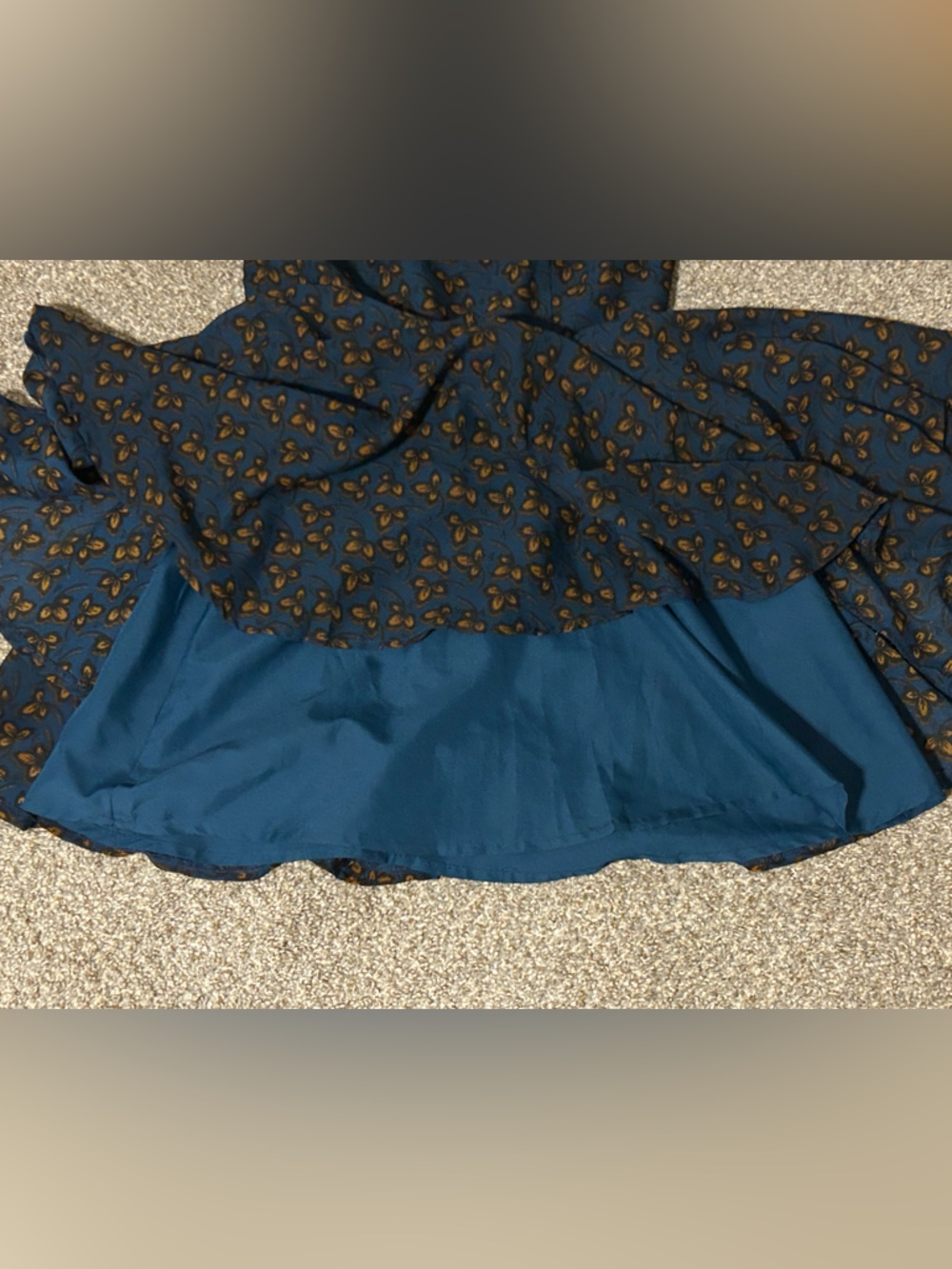 Anthropologie Maison Jules Floral Print Fit & Flare Dress - Picture 9 of 9